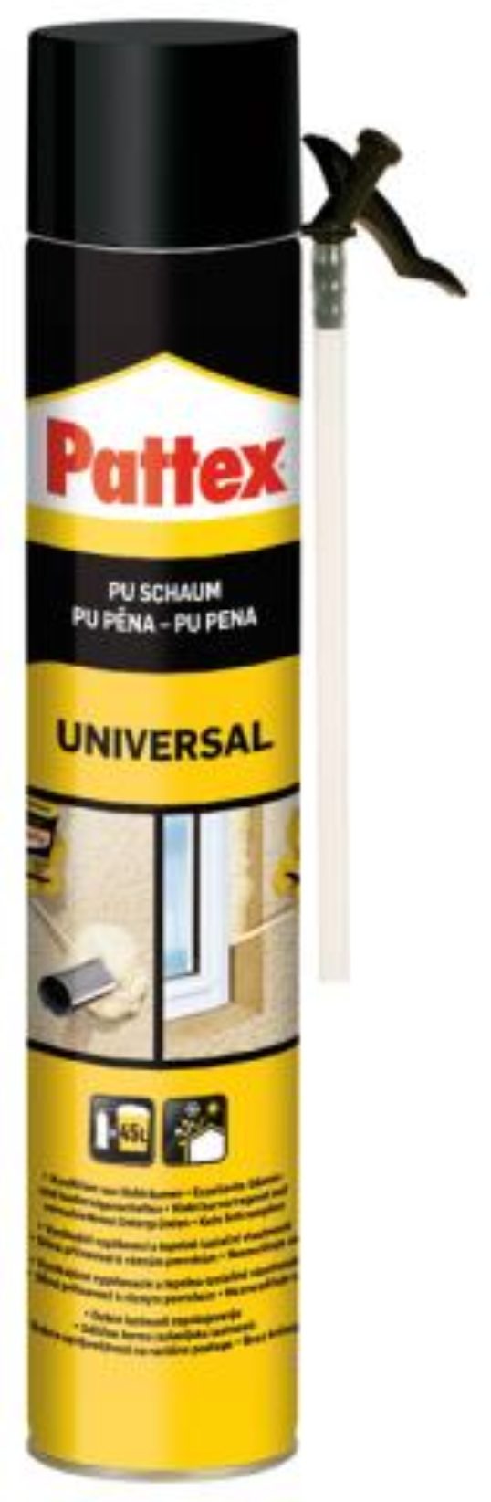 PATTEX Universal – PU pěna trubičková 750ml