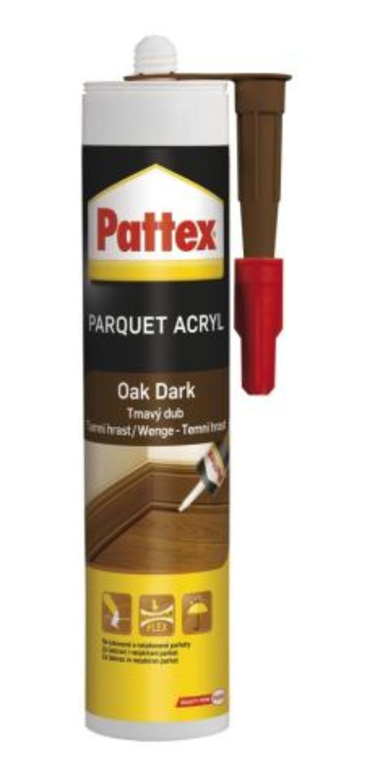 PATTEX Parketový tmel – tmavý dub 300g