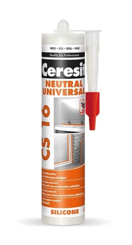 CERESIT CS 16 neutrální silikon bílý 280ml