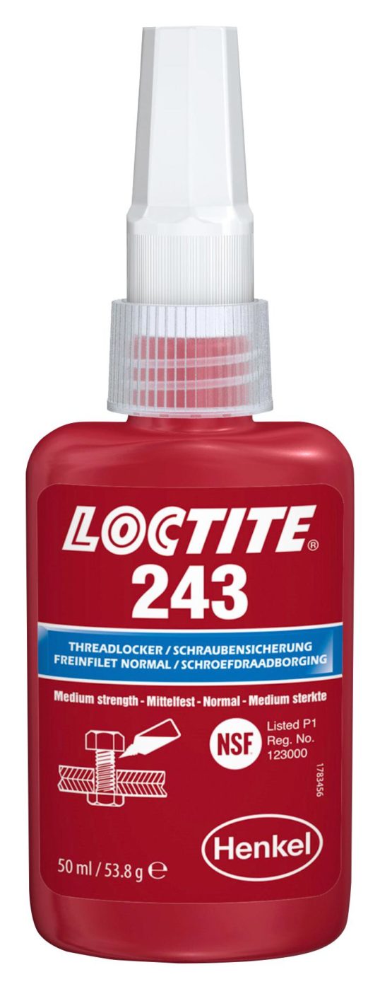 LOCTITE 243 Zajišťovač šroubů SP