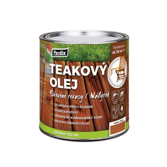 Perdix Teakový olej – teak 750ml