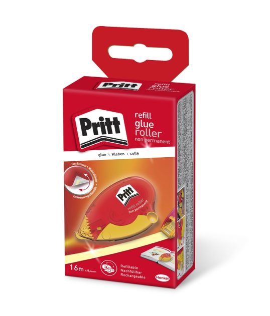 Pritt roller non permanent