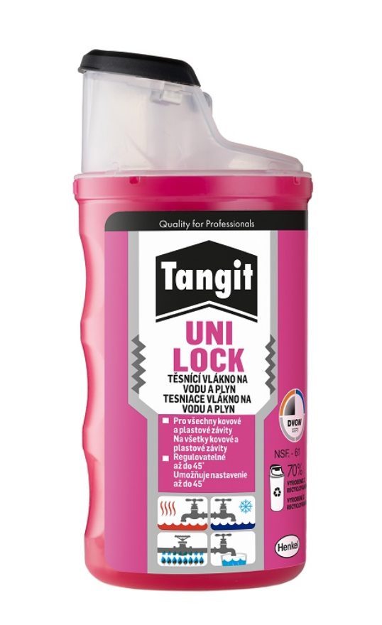 Tangit UNI-LOCK těsnící vlákno 160m