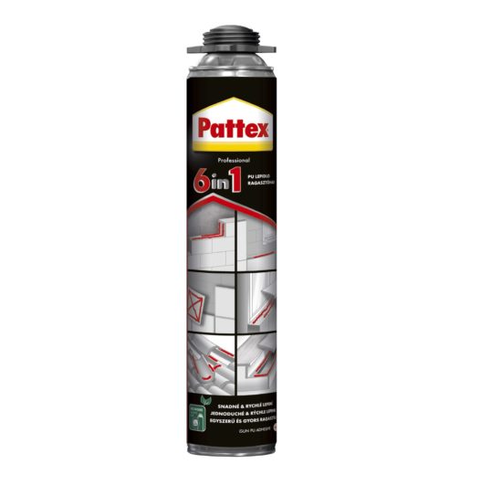 Pattex 6v1 PU pěna 750 ml trubičková