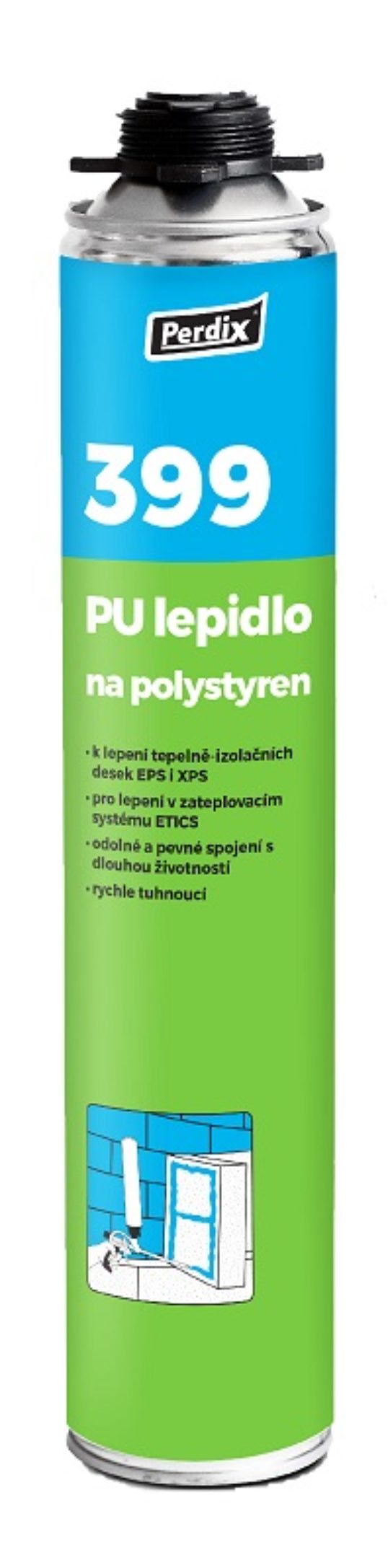 Perdix 399 PU lepidlo na polystyren 750 ml