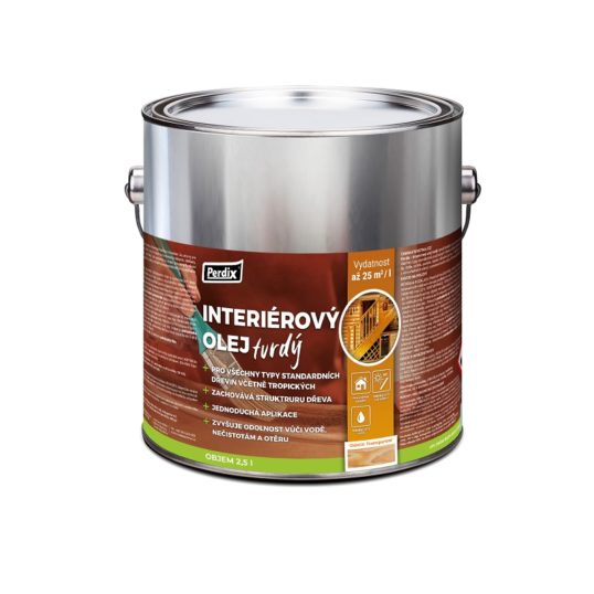 Perdix Interiérový tvrdý olej 2,5l