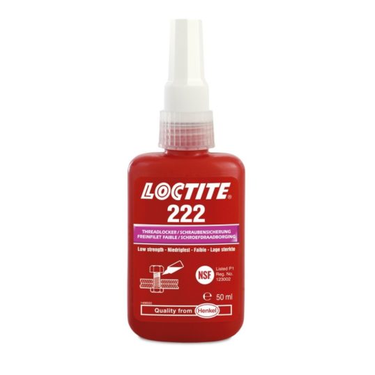 Loctite Zajišťovač šroubů 222 NP250ml