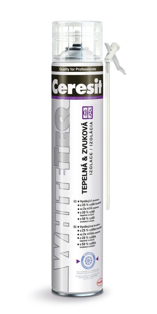 CERESIT WhiteTeq 750ml PU pěna trubičková