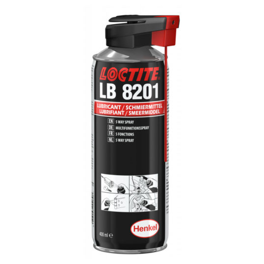 LOCTITE – 8201 5-ti účelový mazný sprej 400ml