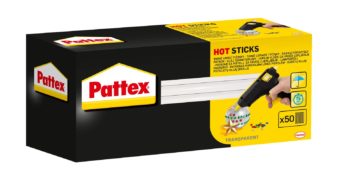 Pattex patrony do tavné pistole 1 kg – 50ks